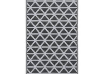 Dywan na zewnątrz czarny 190x290 cm PP WM-310419