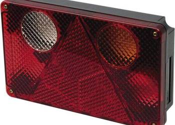 Lampa tylna zespolona, prawa, 12/24V pomarańczowa / czerwona / przezroczys…
