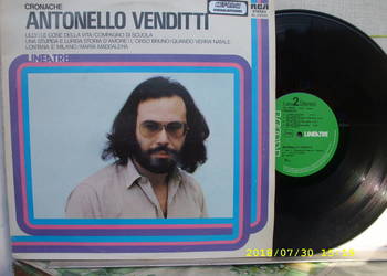 Pop, LP  ; ANTONELLO VENDITTI--CROMACHE .