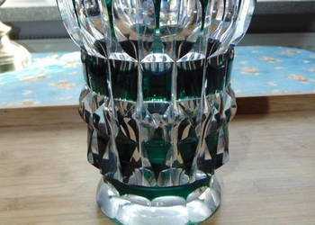 Kryształowy wazon VSL - Val Saint Lambert.