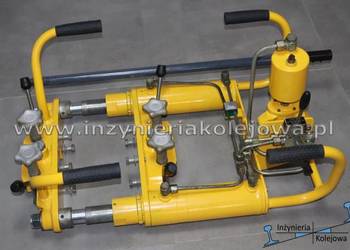 Hydrauliczna obcinarka spawów Geismar z nożami