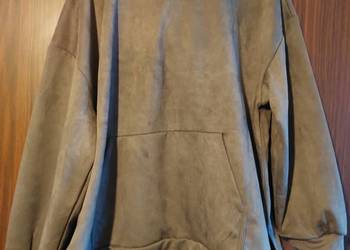 Bluza z  kapturem jasny brąz  Nowa rozm. XL/XXL