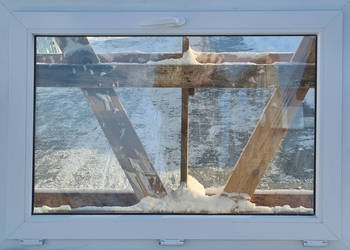 OKNA KacprzaK 117X84 OKNO Używane Plastikowe PCV