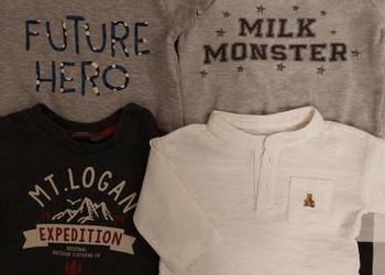 Ubranka dla niemowlęcia roz.62/68 ok.30szt.,+ kombinezon pluszowy