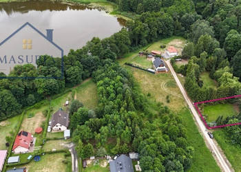Działka rekreacyjna nad jeziorem Trupel