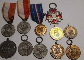 medale POLSKIE 10 szt. (s13)