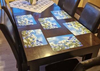 Fornirowany stół na 8-16 osób 100x200(400)cm wenge