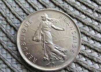 Francja 5 Frank 1971r