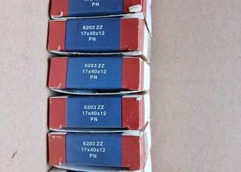 Łożysko kulkowe 6203 ZZ FŁT 17x40x12mm