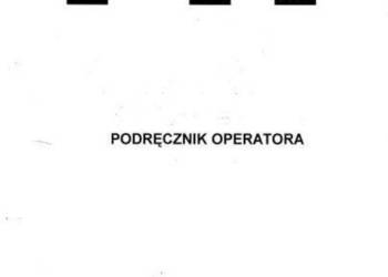 FIAT HITACHI W170, W190, W230, W270 instrukcja DTR wysyłka!