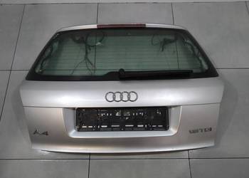 KLAPA TYŁ SZYBA KOMBI SREBRNA  Audi A4 II (2000-2006) B6