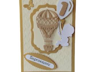 Zaproszenia Urodziny-Roczek WZ7 C6