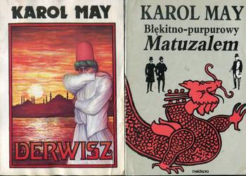 Błękitno-purpurowy Matuzalem , Derwisz -  Karol May Błękitno-purpurowy Matuzalem , Derwisz -  Karol May