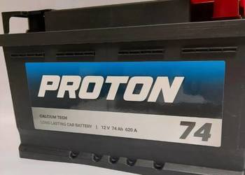 Akumulator PROTON 74Ah 620A EN PRAWY PLUS niski