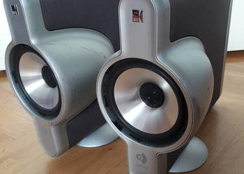 kef kit100 głośniki kolumny kable przewody kef komplet