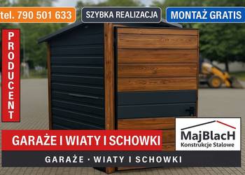 WC na budowę - działkę/Blaszak na budowę /Ubikacja / Garaż  -Maj-Blach