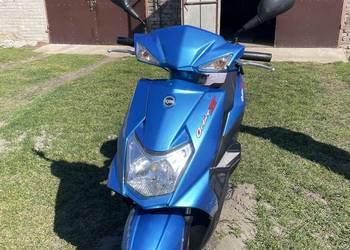 Motorower skuter SYM Orbit III 2022 r. Zarejestrowany w PL, ubezpieczenie