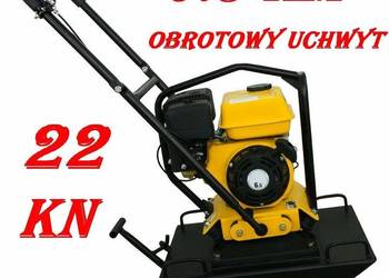 ZAGĘSZCZARKA rewersyjna z obrotowym uchwytem. Masa 95 kg, 6.
