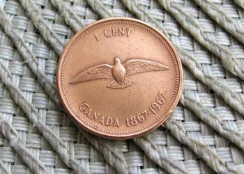 Kanada 1 Cent 1967r - 100 Lecie Kanady
