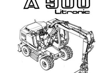 Liebherr A900, A902, A912, A922 LITRONIC instrukcja obługi Liebherr A900, A902, A912, A922 LITRONIC instrukcja obługi
