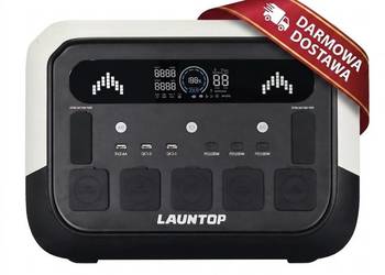 LAUNTOP PRO2400 - Przenośna stacja zasilania 2400W 2048Wh UPS OFFGRID