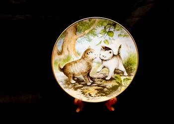 Talerz do powieszenia koty Kaiser