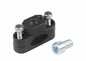 OBEJMA UCHWYT HALOGENÓW MOTOCYKLA 1 SZT.NA GMOL KIEROWNICĘ 22-32 MM