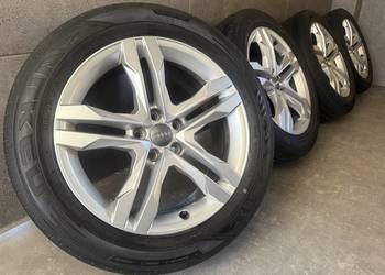 18 cali Audi A4 b9 Allroad OEM oryginał felgi koła komplet 5x112 ET29 7.5J