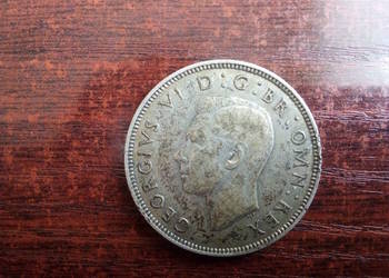 Moneta 2 szylingi Anglia 1939