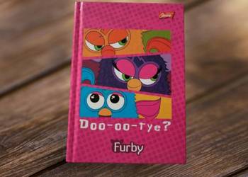 FURBY Brulion A6 96 kartek