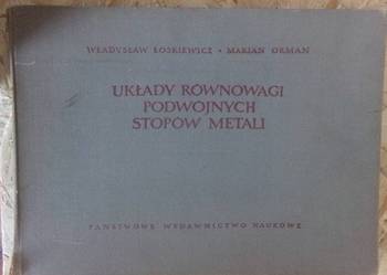 UKŁADY RÓWNOWAGI PODWÓJNYCH STOPÓW METALI