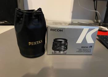 Pentax-FA czarny 77mm f/1.8 Limited