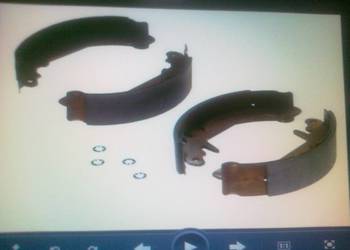 RENAULT CLIO  SZCZĘKI HAM. NOWE 180X42  SYS. BĘDIX LS1404