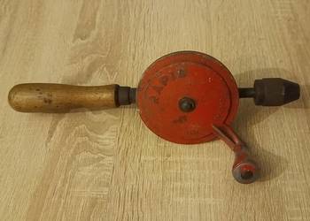 Stara wiertarka ręczna