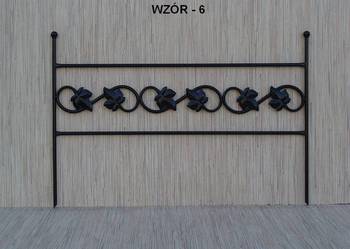 PŁOTEK METALOWY OGRODOWY 50 cm palisada