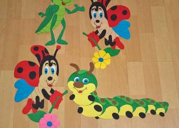 Dekoracje dwustronne okienne o tematyce wiosenno- letniej tel: 504 102 444