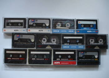KASETY magnetofonowe AGFA (używane)