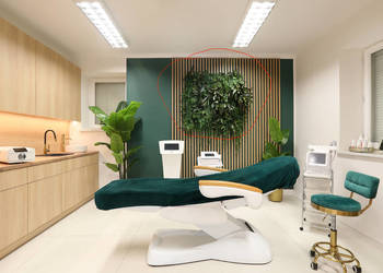 Sztuczna dekoracja zielona, ogród wertykalny