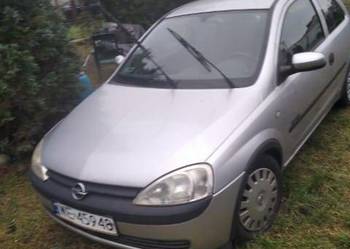 Opel Corsa 2002 r. 1,2 silnik benzyna bez gazu.