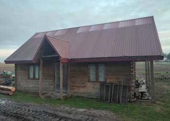 Domek drewniany sosnowy