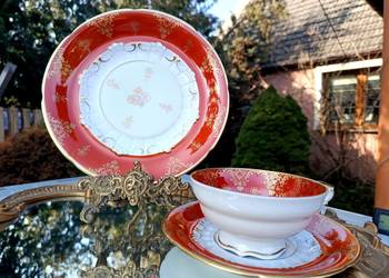 Filiżanka Trio porcelanowe sygnowane