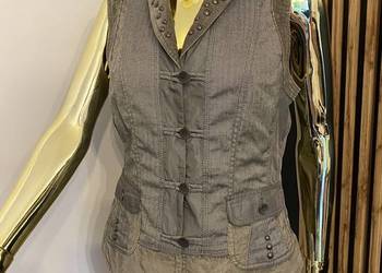 Vintage Issey Miyake kamizelka damska M | Japanese designer fashion