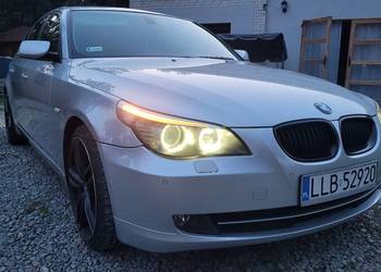 Bmw seria 5 e60 525d 197km 2007r sedan automat felgi 19