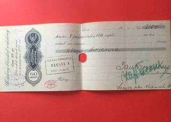 ( 1511 ) Weksel Wystawiony W Krakowie 8