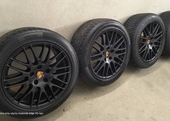 Porsche Cayenne felgi BBS Spyder RS ,GTS z oponami i czujnikami GTS
