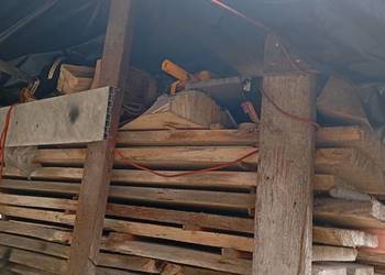 Deski lipowe sezonowane.