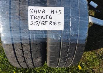 2 opony wzmacniane SAVA TRENTA 215/65 R16C