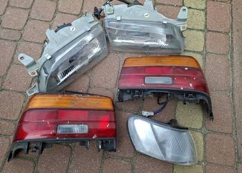 Lampy przód/tył, kierunkowskaz Corolla e10