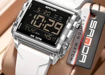 Zegarek elektroniczny Sanda modny