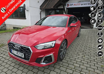 Audi A5 Sportback Quattro + S-Line + tylko 32770 km! F5 (2016-2024)